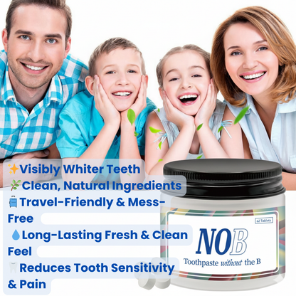 No B(S) Toothpaste Tablets